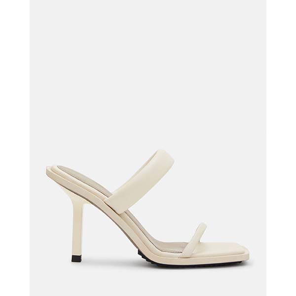 Allsaints Australia Womens Ava Leather Heeled Sandals White AU64-275